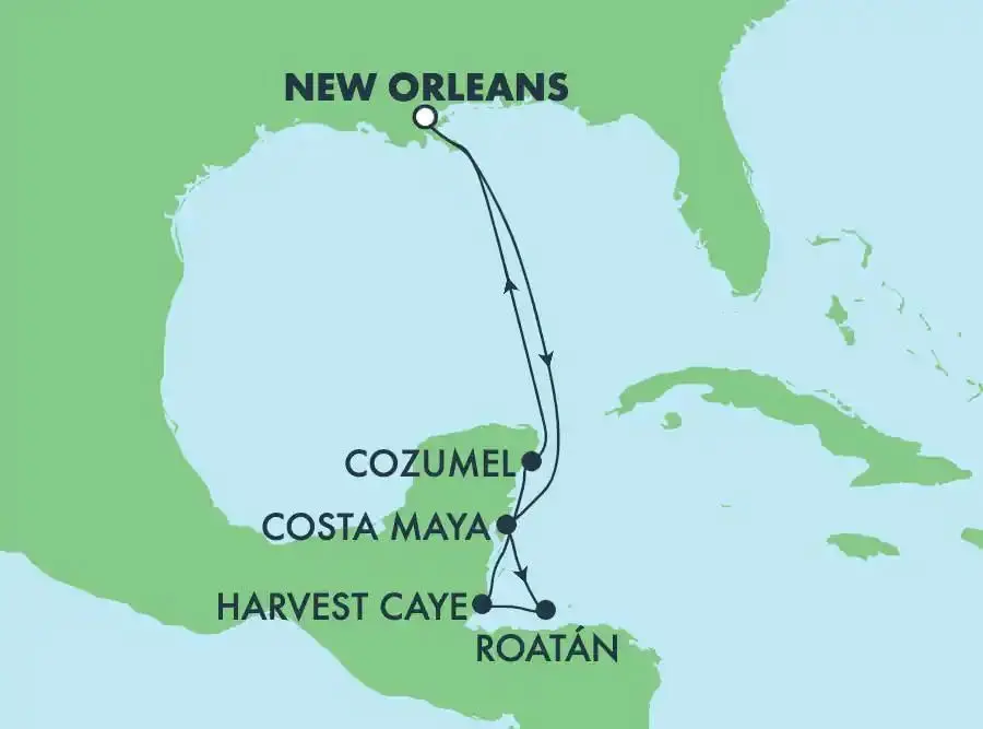 New Orleans 7 Day Western Caribbean